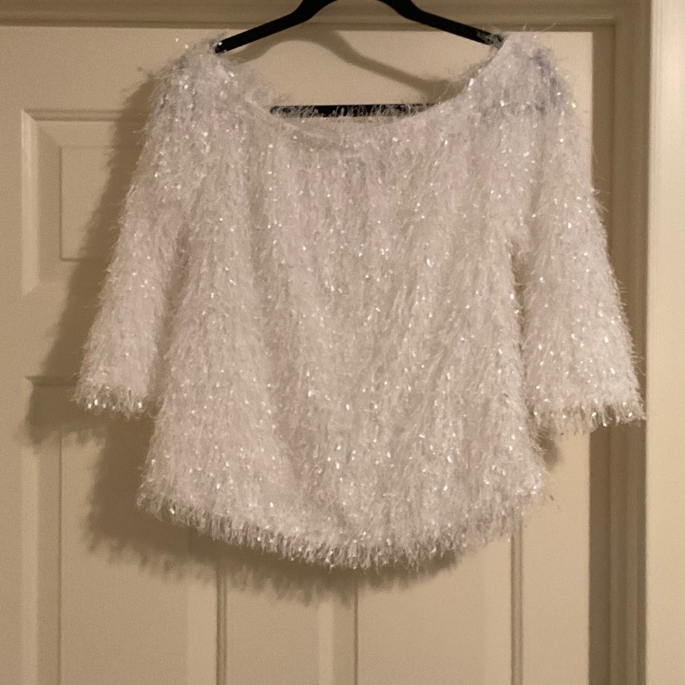 Hayden whit Textured Top